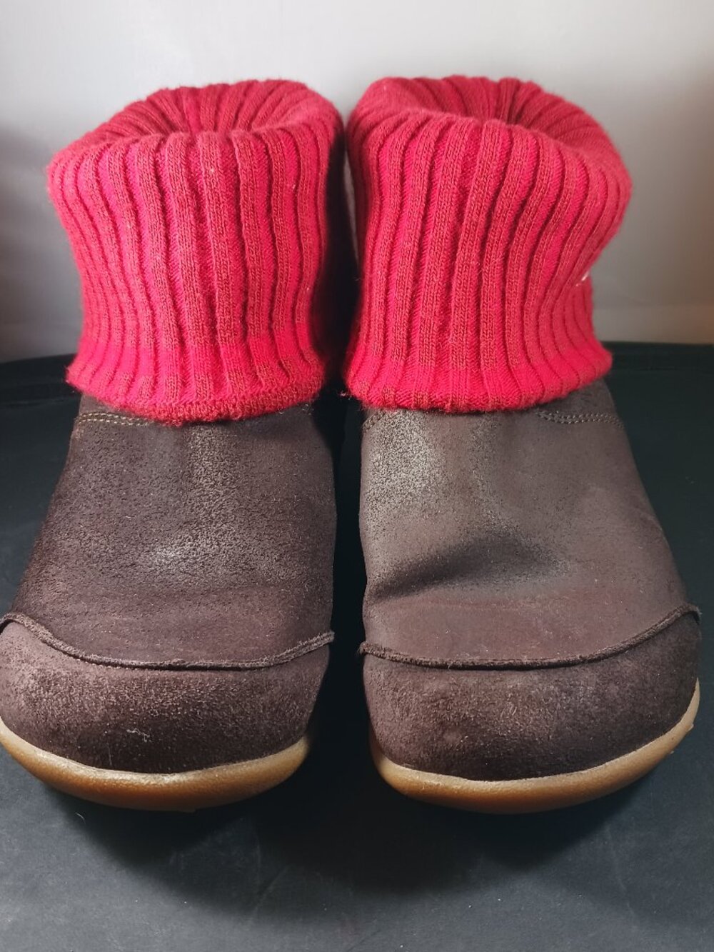 Salomon Women's Brown Leather Ankle Boot size 8M